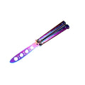 Dragon Edition Butterfly Knife Trainer (Purple Rainbow / Spectrum)