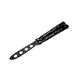 Dragon Edition Butterfly Knife Trainer (Matte Black with Silver Engraving)